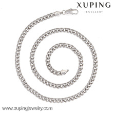 C205062/42607 High quality fashion rhodium plated necklace for mem